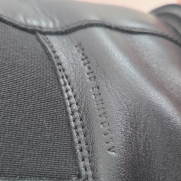 Allsaints Black Leather Chunky Boots HALLIE - Picture 11 of 11